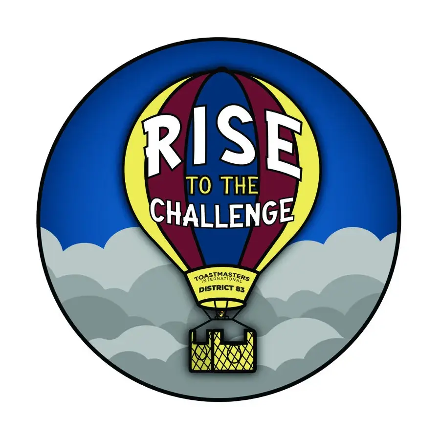 Rise To The Challenge, the 2025 District 83 conference mark